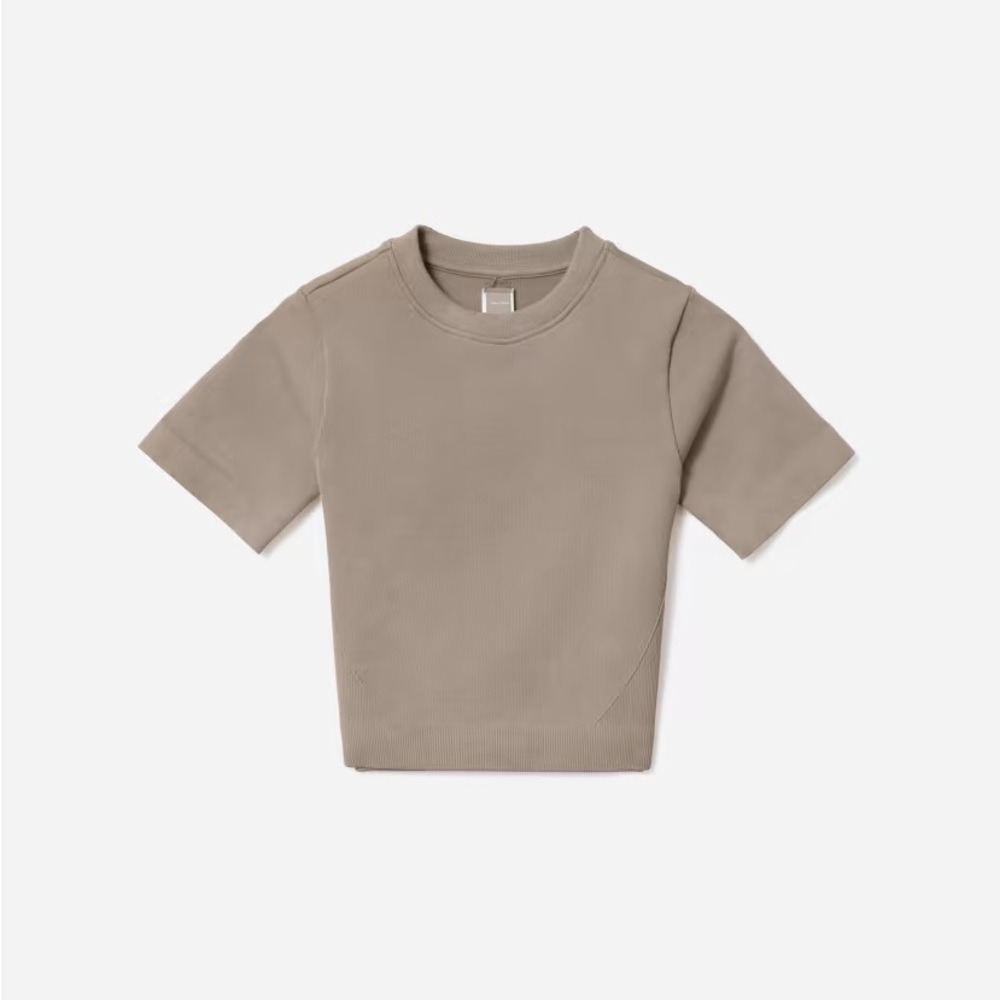 Everlane Seamless Tee XS/S. Cropped basic.